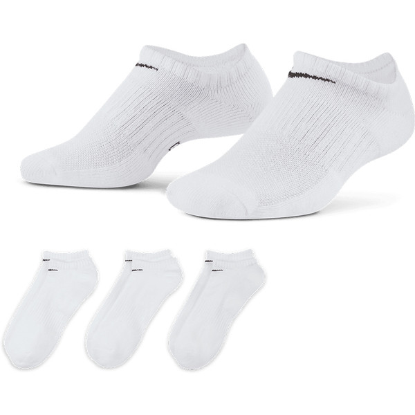 Nike Cushioned 3-Pack No-Show Sokken
