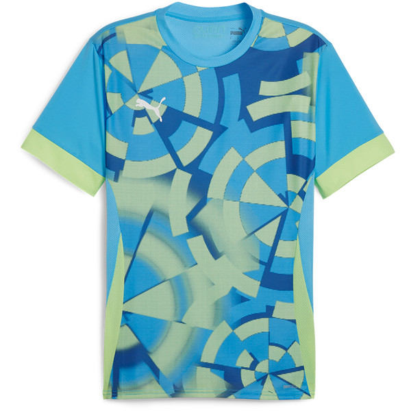 Puma Individual Goal Graphic Jersey Shirt Heren Blauw Groen