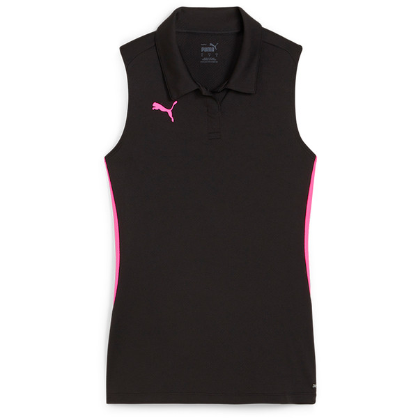 Puma Individual Padel Polo Shirt Dames Zwart