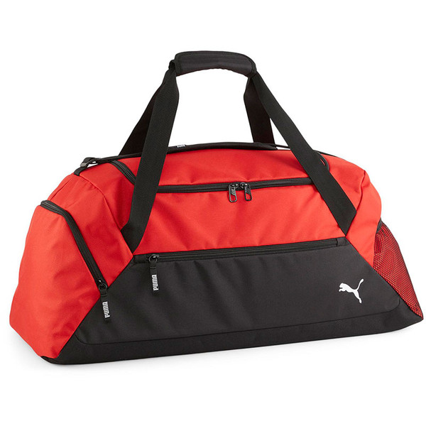 PUMA teamGOAL Teambag M Unisex Sporttas - Puma Rood-Puma Zwart - Maat OSFA