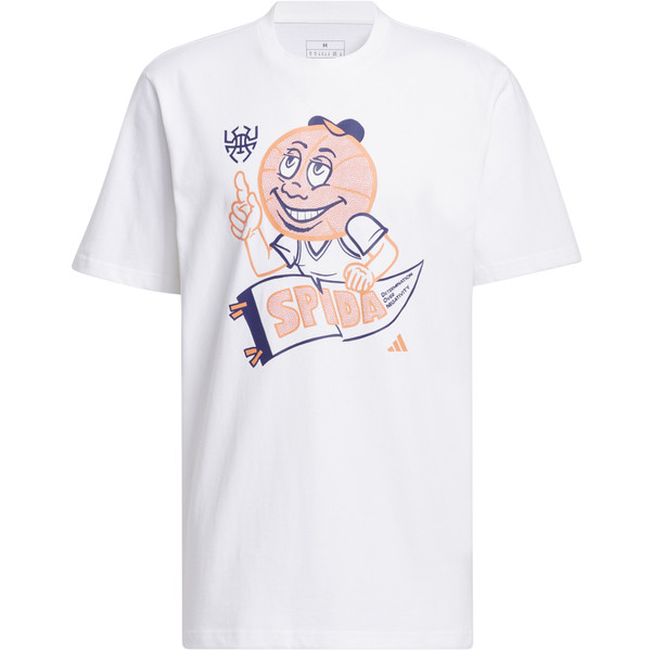 adidas DON GFX Shirt - - wit - maat S