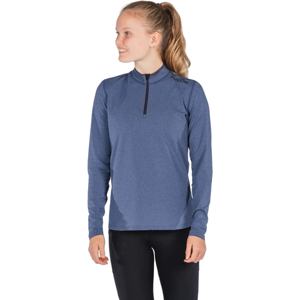 Fusion C3 Longsleeve Zip Neck Dames afbeelding