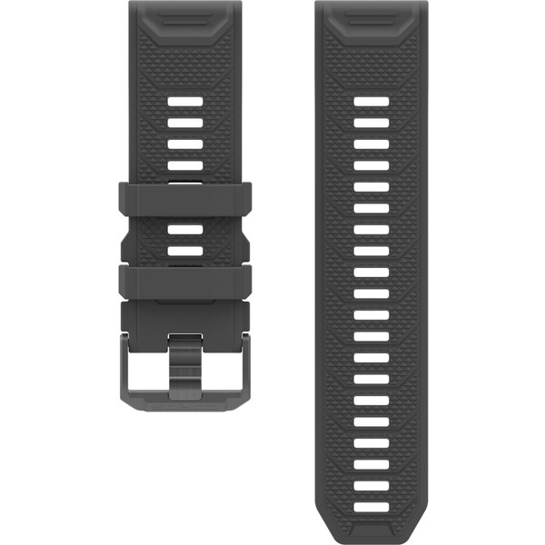 Coros Vertix 2 Siliconen Band Zwart
