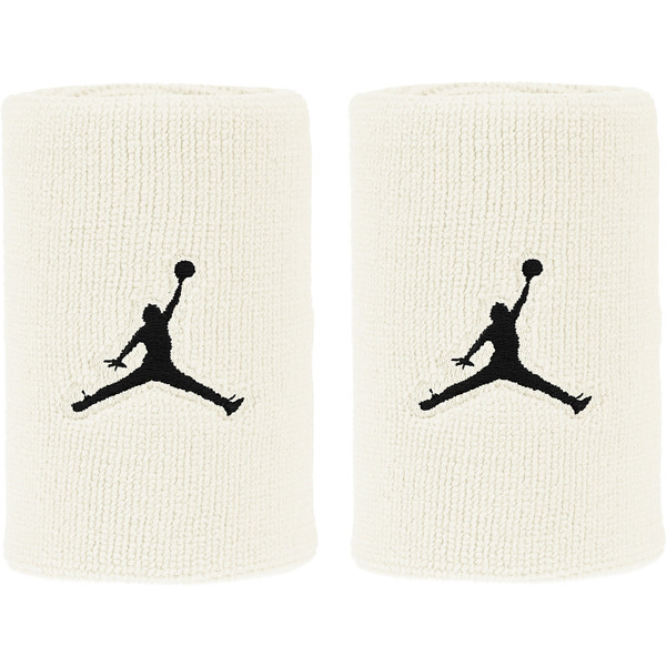 Jordan Jumpman Polsband - Handbalkleding - Zweet-en haarbanden - wit - maat ONE-SIZE