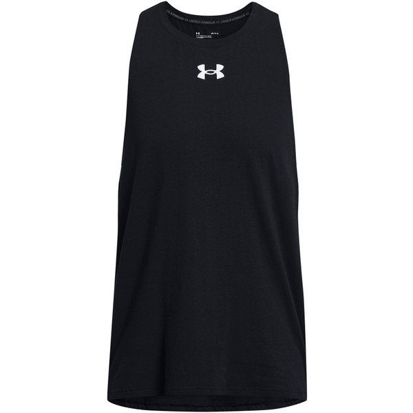 Under Armour Baseline Cotton Tanktop Men - - zwart - maat 2XL
