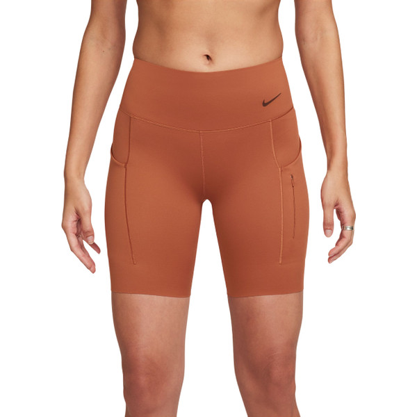 Nike Dri-FIT Go Mid-Rise 8&apos;&apos; Korte Legging Dames afbeelding