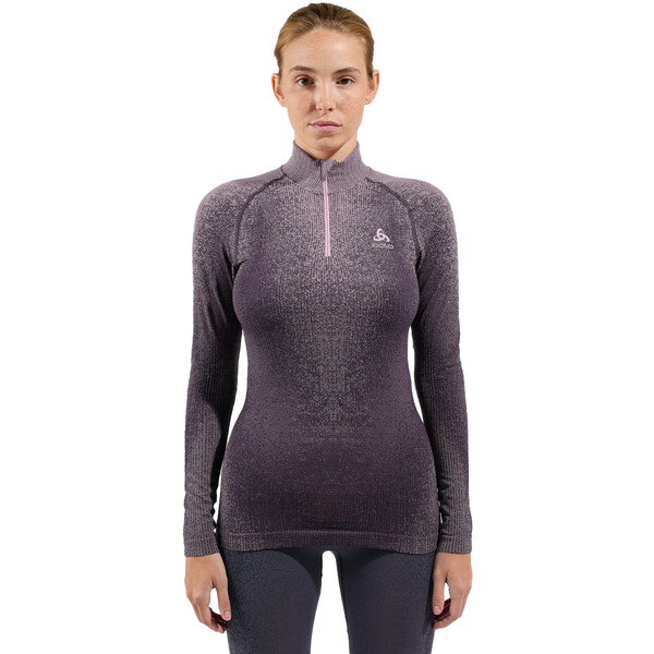 Odlo Blackcomb Eco Turtle Neck HalfZip LS Dames afbeelding