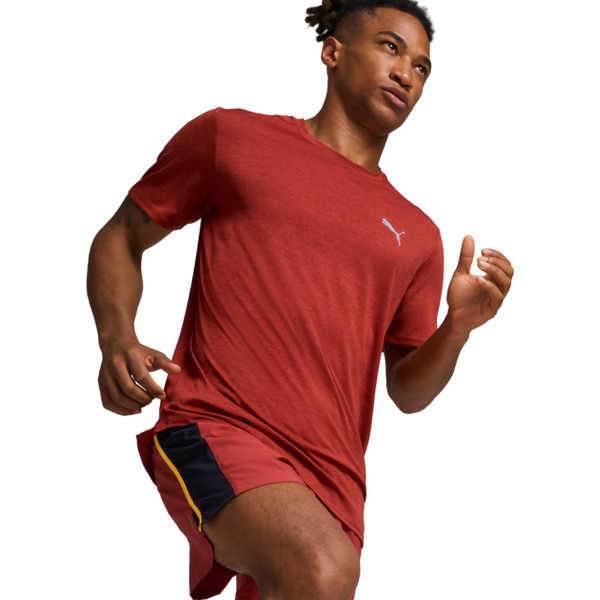 Puma Run Favorite Heather T-shirt Heren