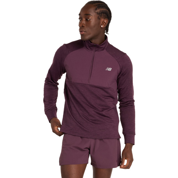 New Balance Athletics Heat Grid 1/2 Zip Heren