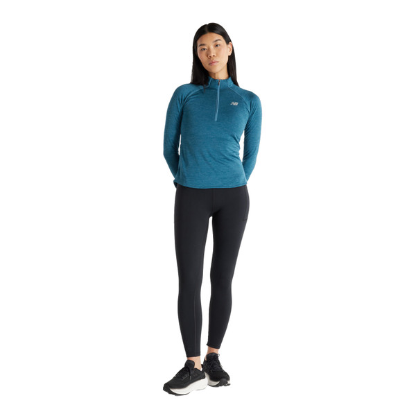 New Balance Athletics Heat Grid 1/2 Zip Dames afbeelding