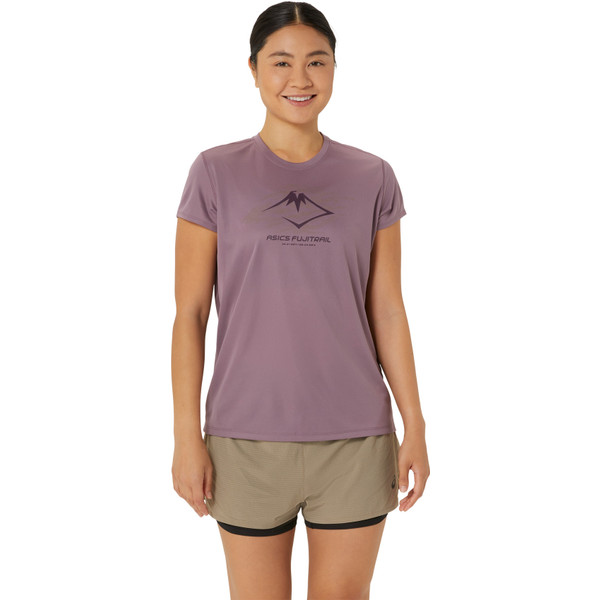 ASICS Fujitrail Logo T-Shirt Dames afbeelding