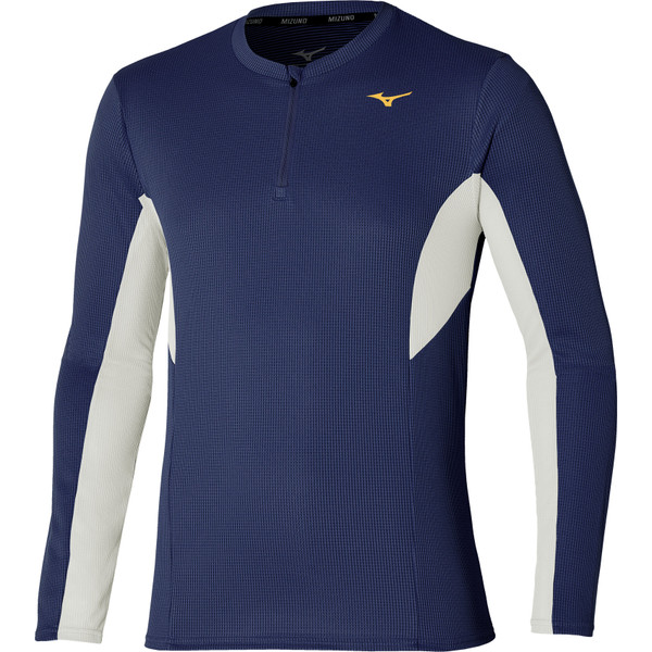 Mizuno Dryaeroflow Longsleeve Half-Zip Heren