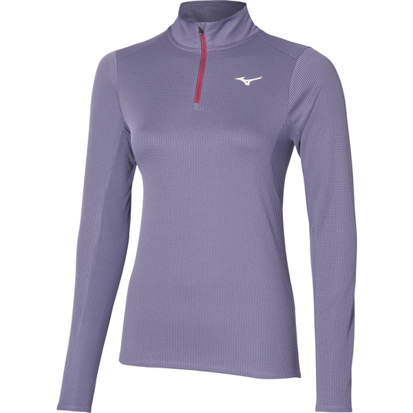 Mizuno Dryaeroflow Longsleeve Half-Zip Dames