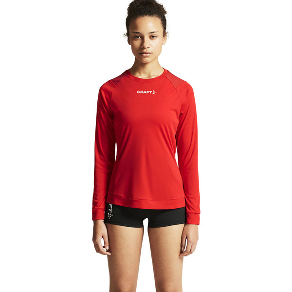 Craft Rush 2.0 Running Longsleeve Dames - Rood | Maat: S