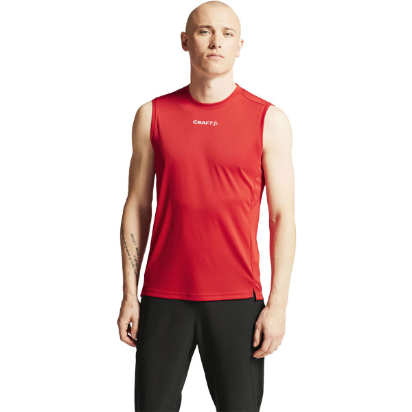 Craft Rush 2.0 Singlet Heren - Rood | Maat: L