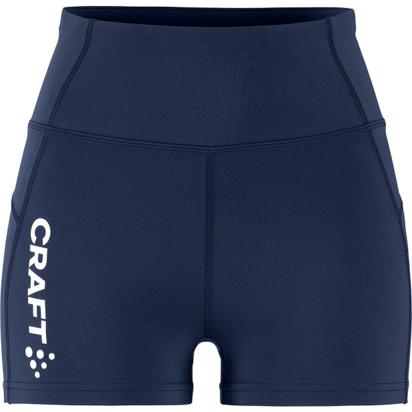 Craft Rush 2.0 Hotpants Dames - Marine | Maat: XL