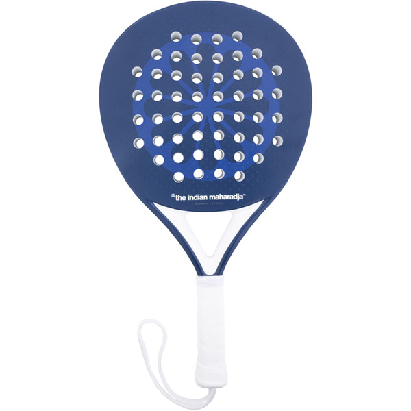 The Indian Maharadja The Element TX3 Padelracket - Druppel - Blauw/Wit - 365/375 Gram