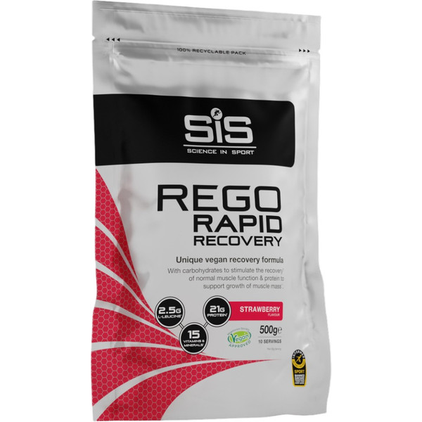 SIS Rego Rapid Recovery Aardbei 500g afbeelding
