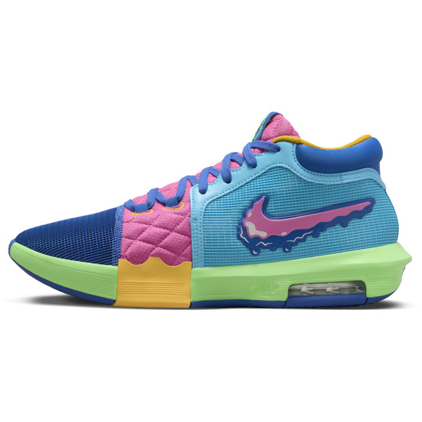 Nike LeBron Witness VIII - Handbalschoenen - blauw - maat 47