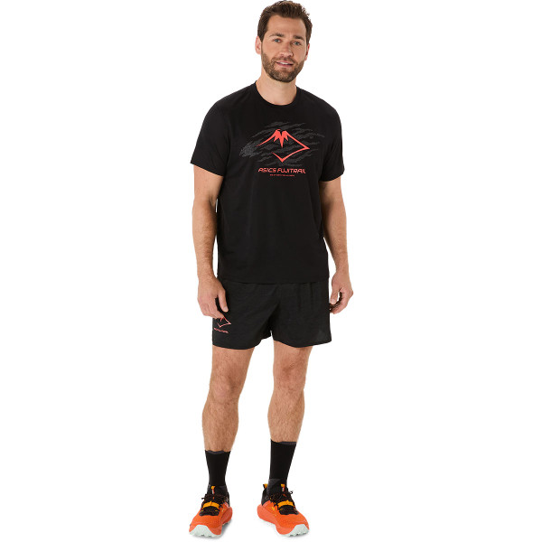 ASICS Fujitrail Logo T-Shirt Heren afbeelding