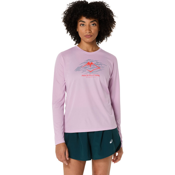 ASICS Fujitrail Logo Longsleeve T-Shirt Dames