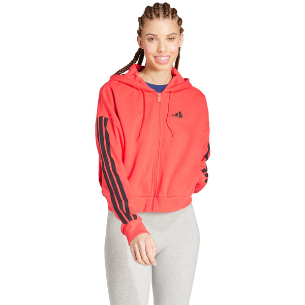 adidas 3 Stripes French Terry Full Zip Hoody - Afbeelding 1