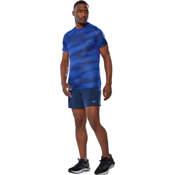 Mizuno DryAeroFlow Graphic T-Shirt Heren afbeelding