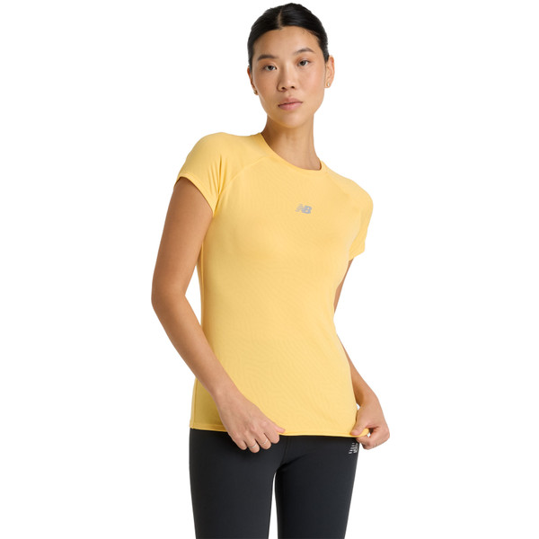 New Balance Jacquard T-Shirt Dames afbeelding