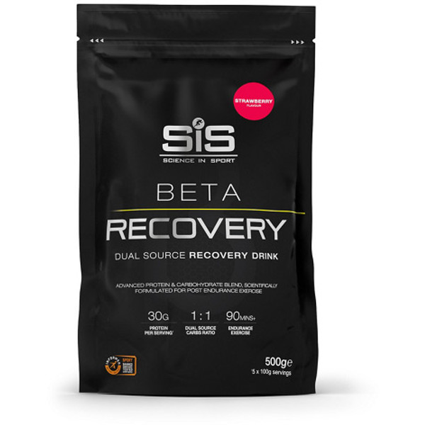 SIS Beta Fuel Recovery Aardbei 500g