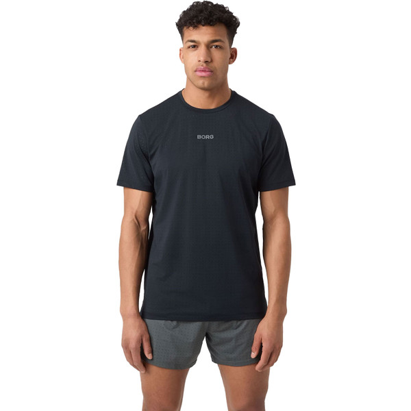 Björn Borg Running Perforated T-Shirt Heren afbeelding