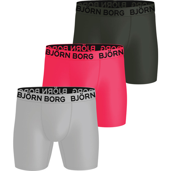 Björn Borg Sports Microfiber Boxer 3-Pack Heren