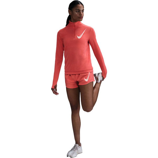 Nike Swoosh Longsleeve Half-Zip Dames afbeelding