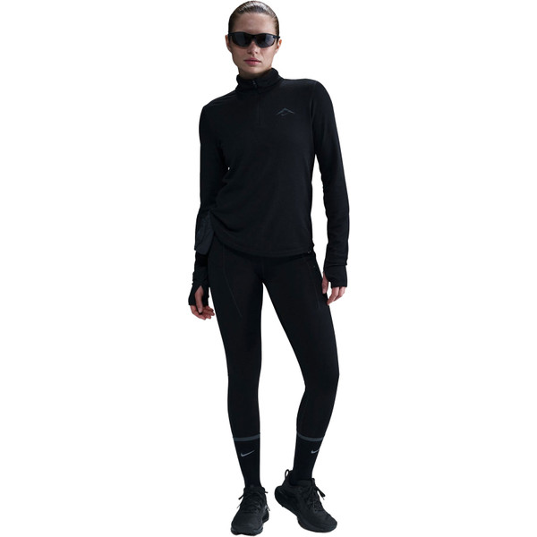Nike Dri-FIT Trail Longsleeve Half-Zip Dames afbeelding