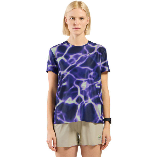 Odlo ZeroWeight Crew Neck Chilltec Shirt Dames afbeelding