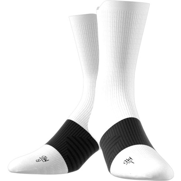 adidas Performance Runxgraphic Sokken - Unisex - Wit- 40-42