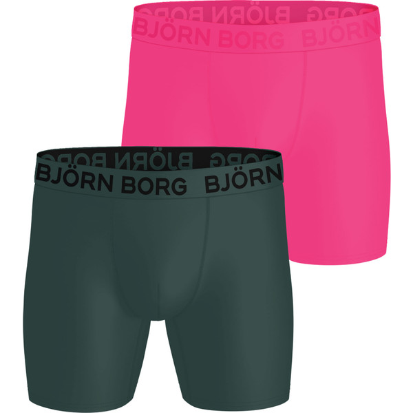 Björn Borg Sports Microfiber Boxer 2-Pack Heren afbeelding