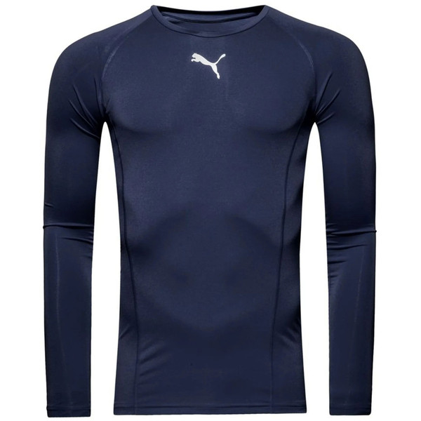 Puma LIGA Baselayer Longsleeve - Opruiming - Kleding - donkerblauw - maat 2XL