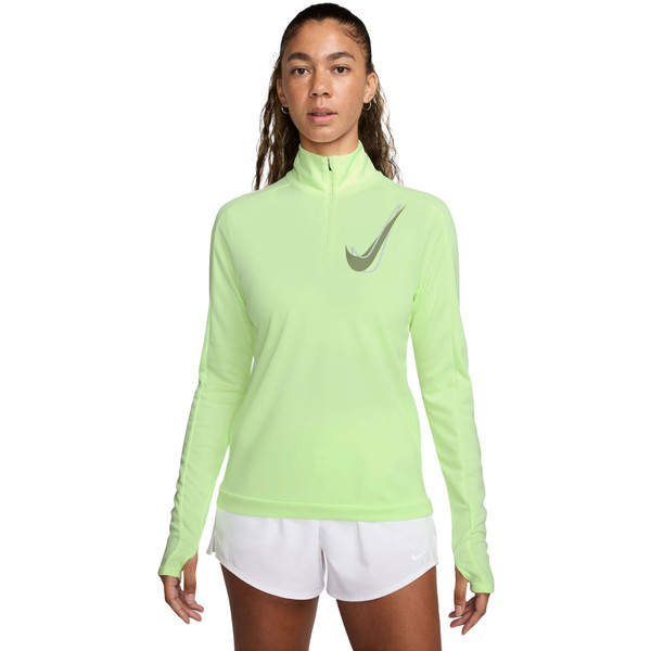 Nike Swoosh Longsleeve Half-Zip Dames afbeelding