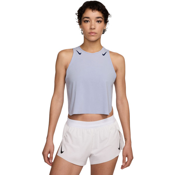 Nike Aeroswift Crop Tank Dames afbeelding