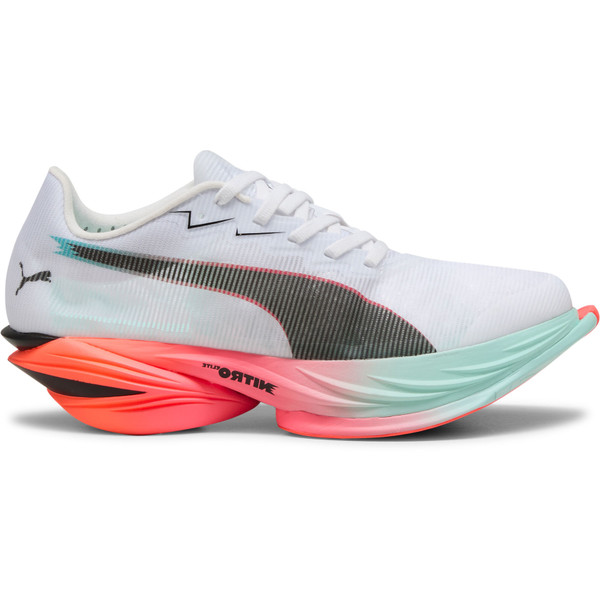 Puma Fast-R Nitro Elite hardloopschoenen rood en wit