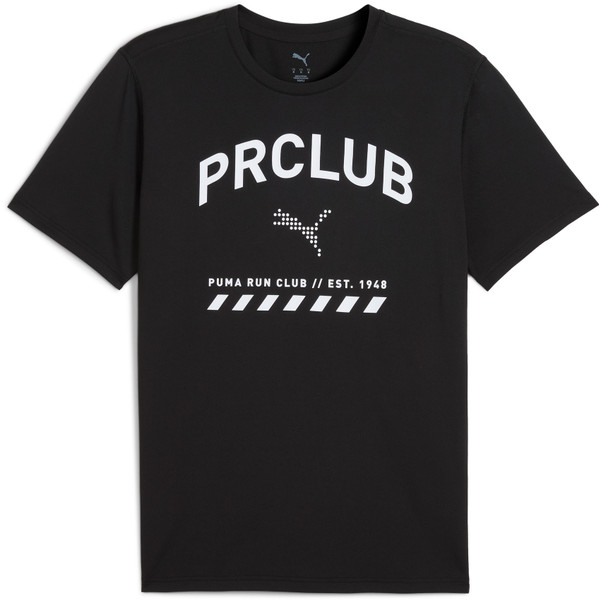Puma Run Club Graphic Mesh T-Shirt Heren afbeelding