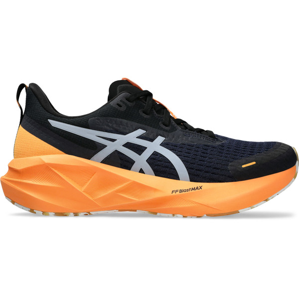 Asics Novablast hardloopschoenen zwart en geel