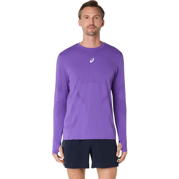 ASICS Road Seamless Longsleeve T-Shirt Heren afbeelding