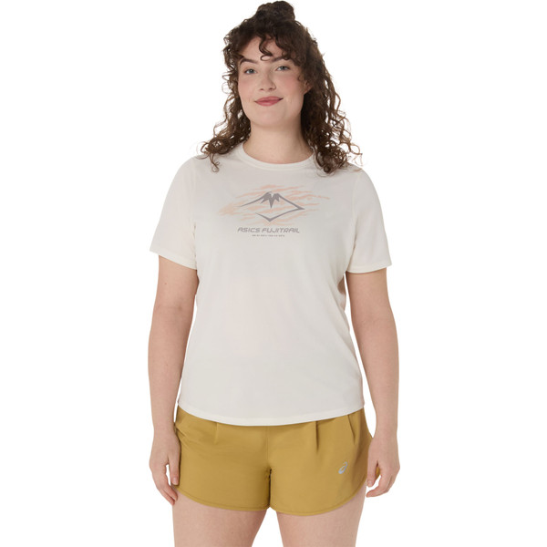 ASICS Fujitrail Logo T-Shirt Dames afbeelding