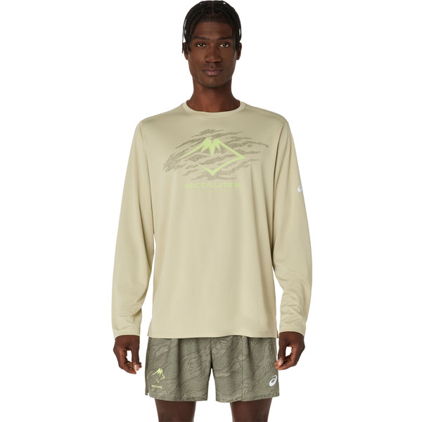 ASICS Fujitrail Logo Longsleeve T-Shirt Heren afbeelding