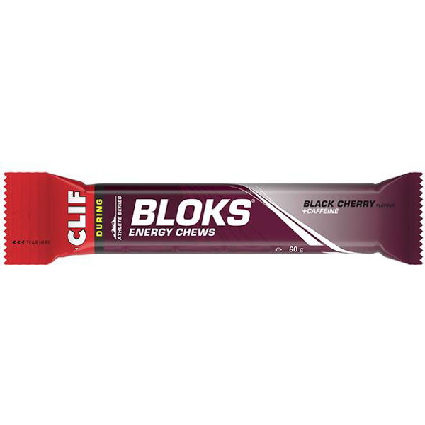 Clif® Blok Energy Gum Kers (1 stuks) afbeelding