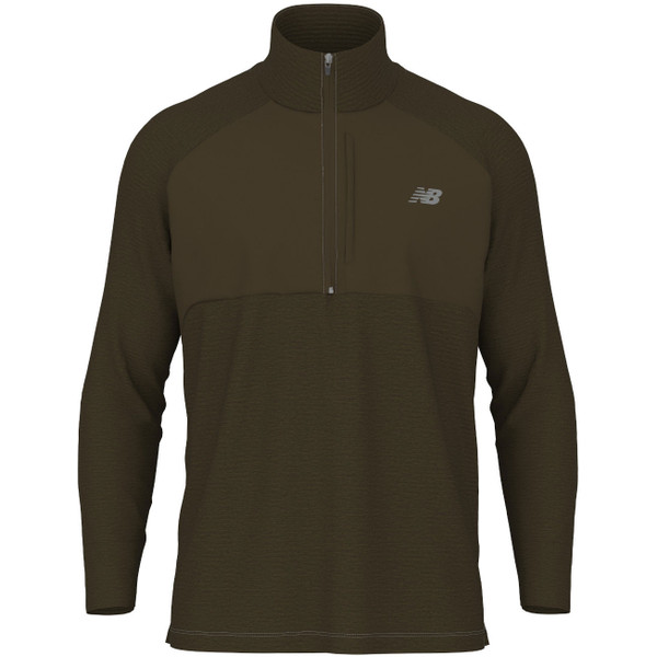 New Balance Athletics Heat Grid 1/2 Zip Heren afbeelding