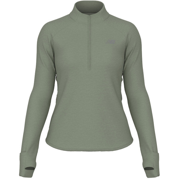 New Balance Athletics Heat Grid 1/2 Zip Dames afbeelding