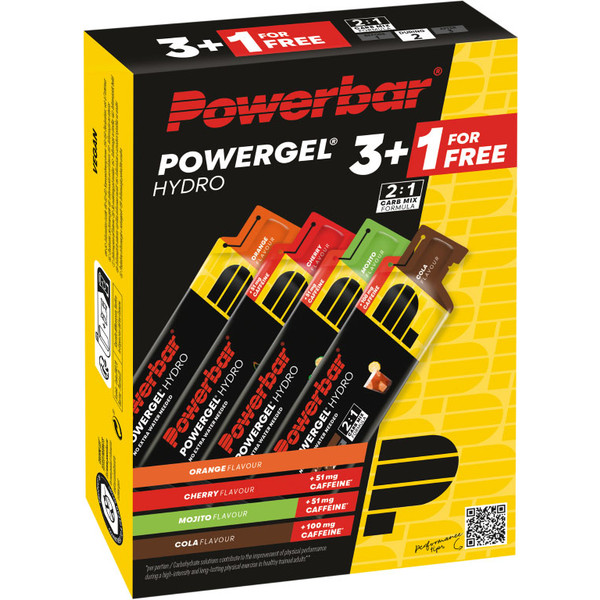 Powerbar Multiflavour Pack Powergel Hydro (3+1) afbeelding