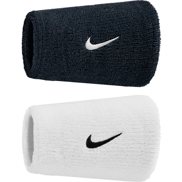 Nike Swoosh Classic Doublewide Wristbands 2-Pack afbeelding